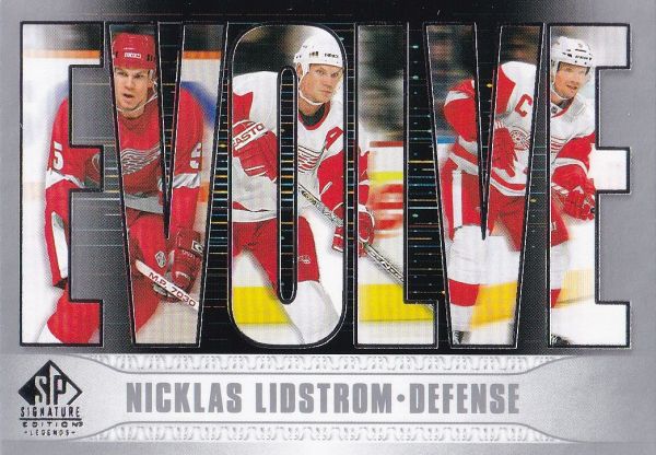 insert karta NICKLAS LIDSTROM 20-21 SP Signature Legends Evolve číslo E-35